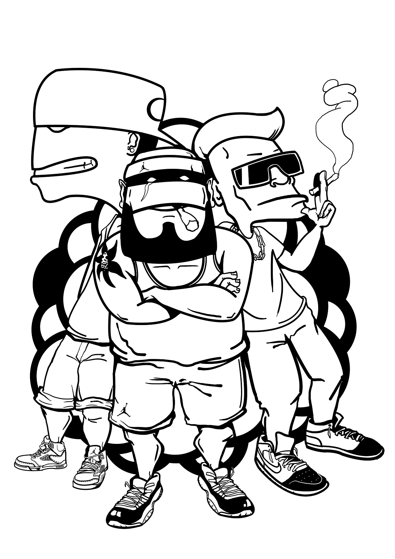 最终的线稿