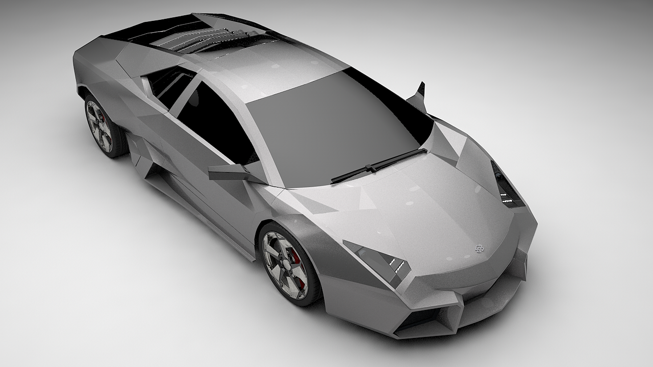 兰博基尼c4d建模练习