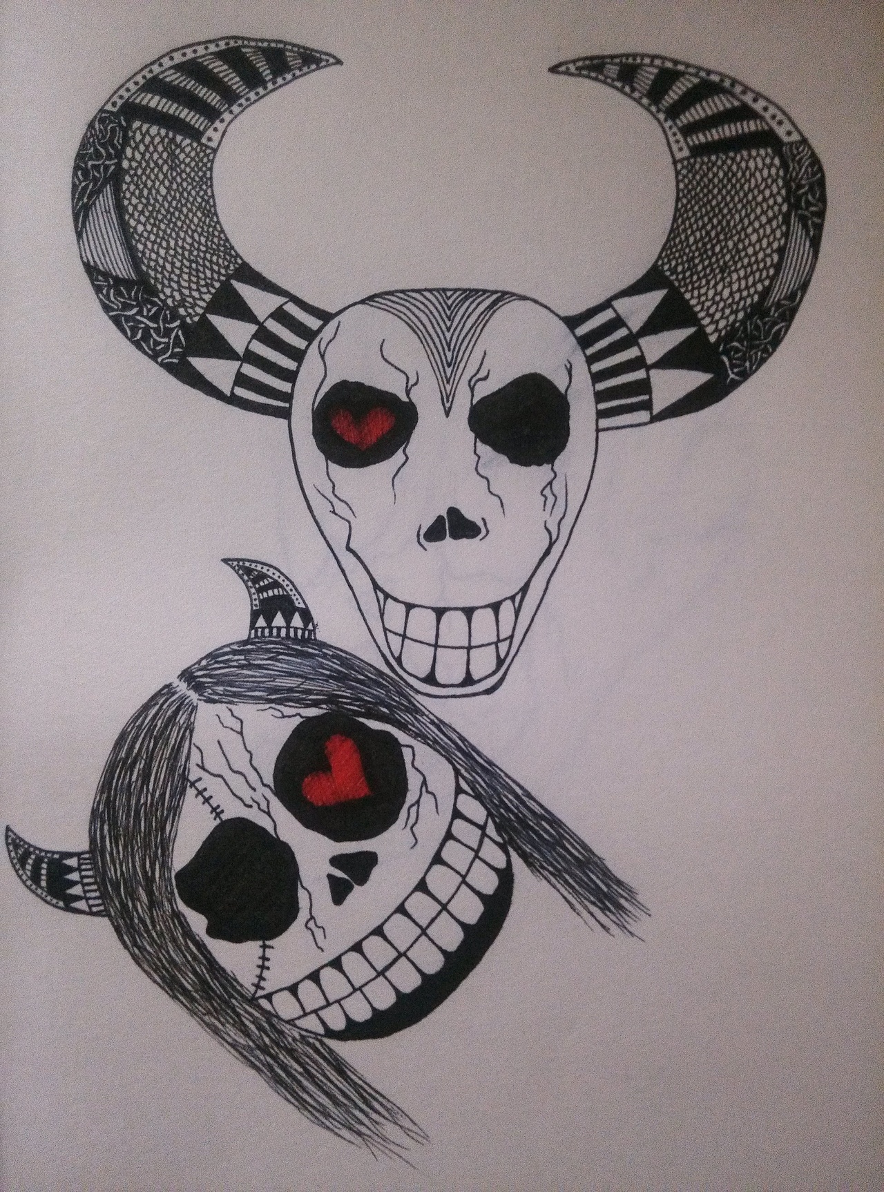 自由发挥,小骷髅_丫e冰-站酷zcool