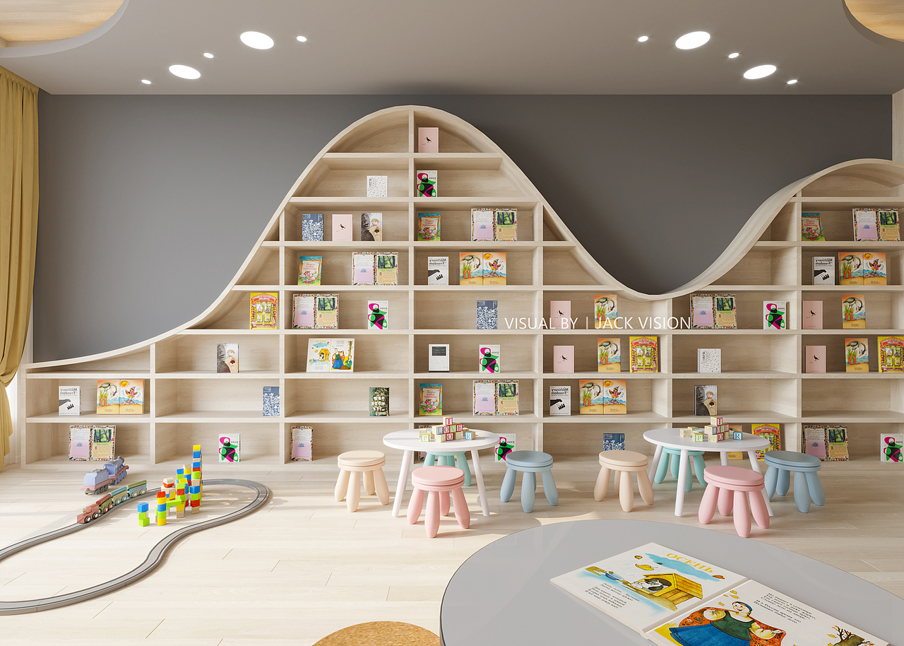 幼儿园亲子空间（图ZMjUyMDM2Mjky） - 商业空间设计 - 站酷设计师Cheng39069原创素材 - 站酷ZCOOL