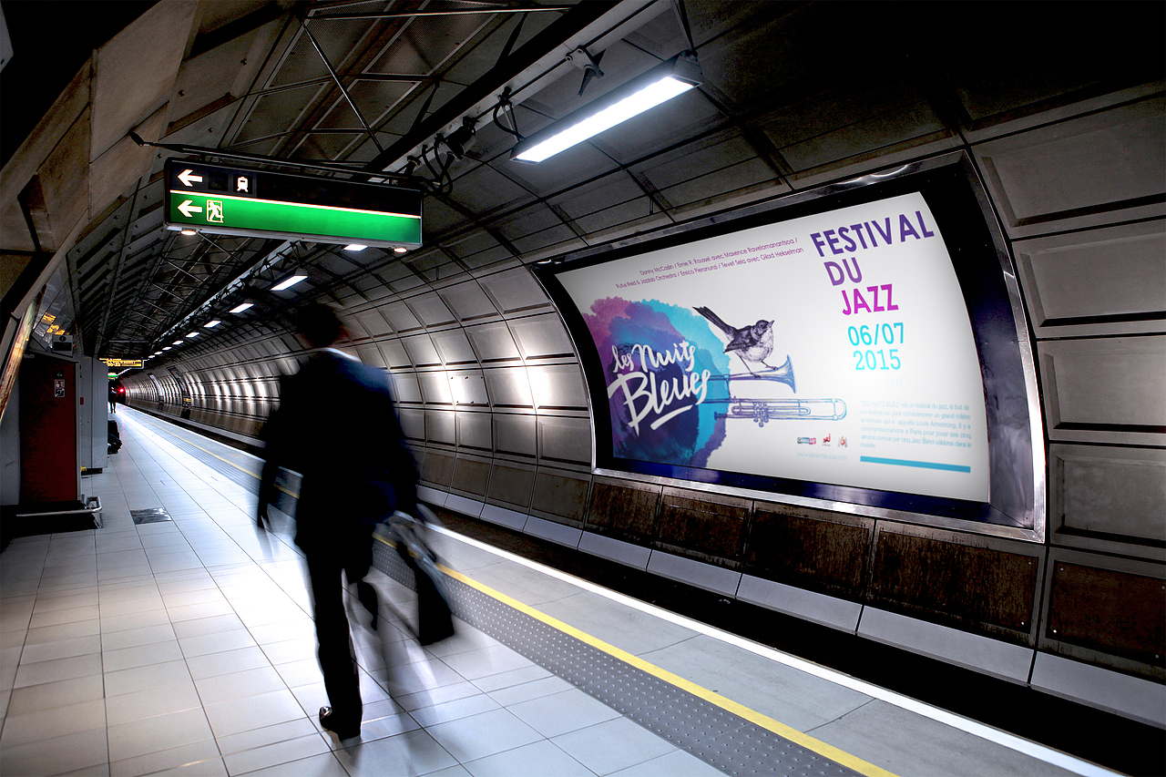 Les Nuits Bleues/ Festival du Jazz（图ZMjUzNDI4MDg=） - 品牌 - 站酷设计师Niico原创素材 - 站酷ZCOOL