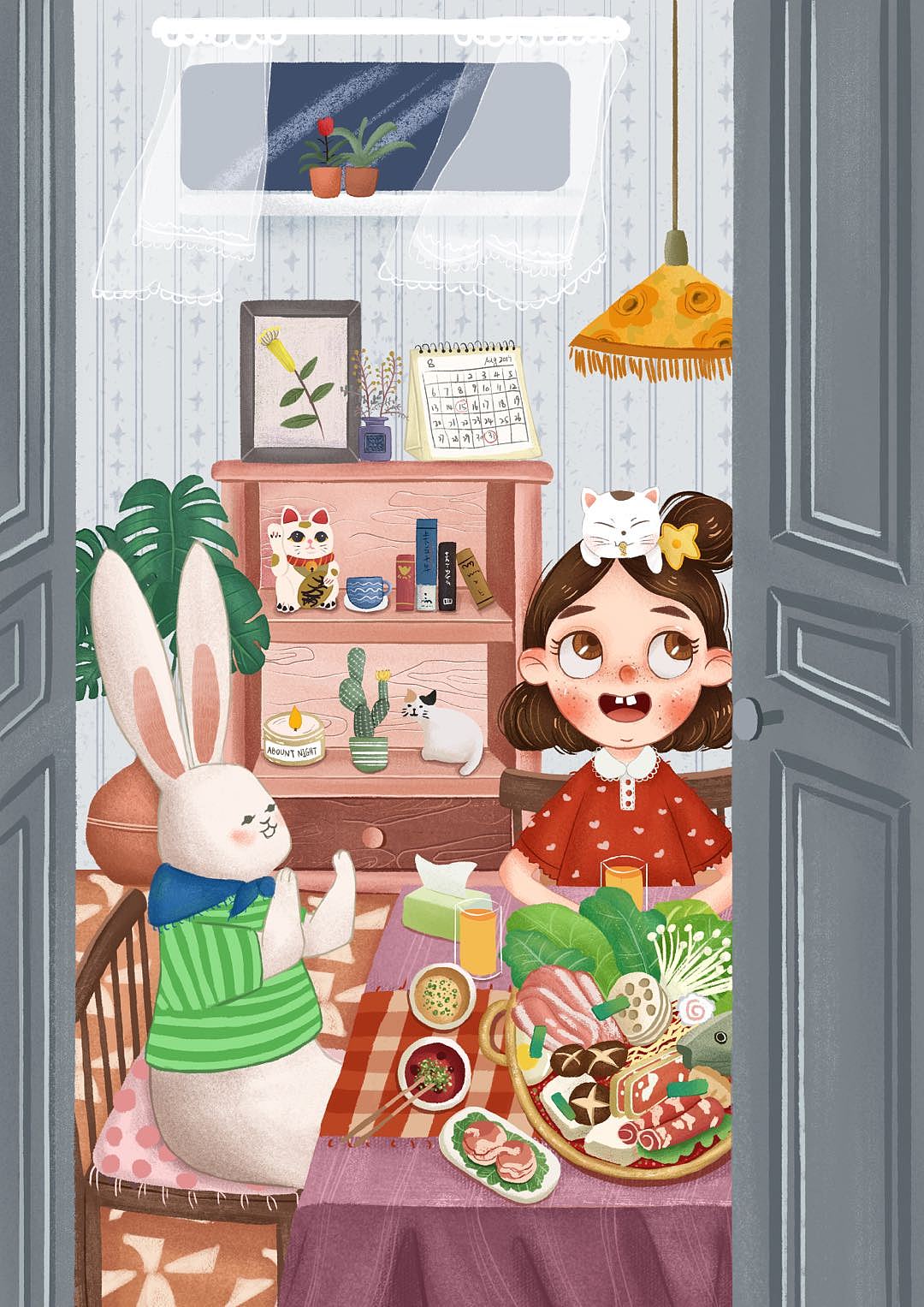 日常插画练习（图ZMjQ1MjkyNTA4） - 儿童插画 - 站酷设计师妖精飞羽原创素材 - 站酷ZCOOL