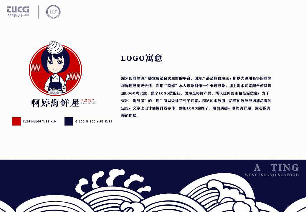 阿婷海鲜屋LOGO（图ZMTI0NTY4MDcy） - Logo - 站酷设计师黄大海原创素材 - 站酷ZCOOL