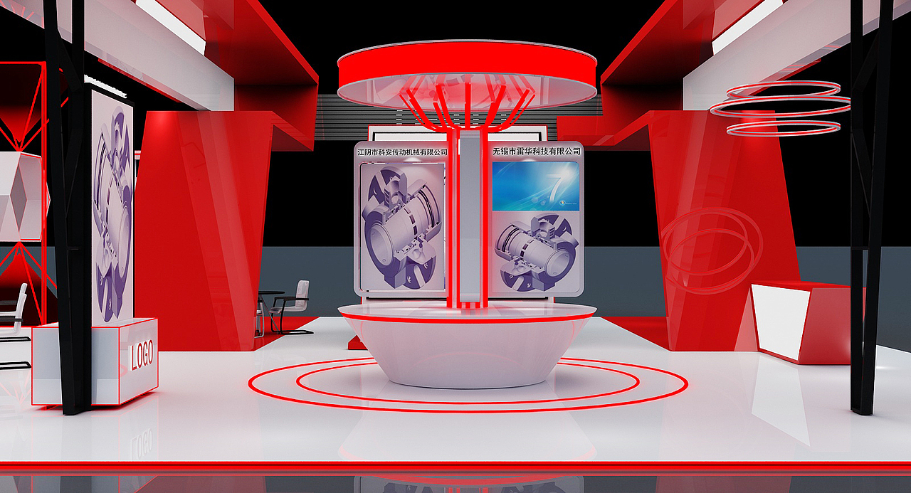 综合工业展位设计3D效果图（图ZMjMzNzEwNjky） - 场景 - 站酷设计师3D设计师NG男原创素材 - 站酷ZCOOL