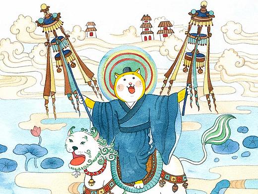 阿猫的敦煌梦 2018台式日历