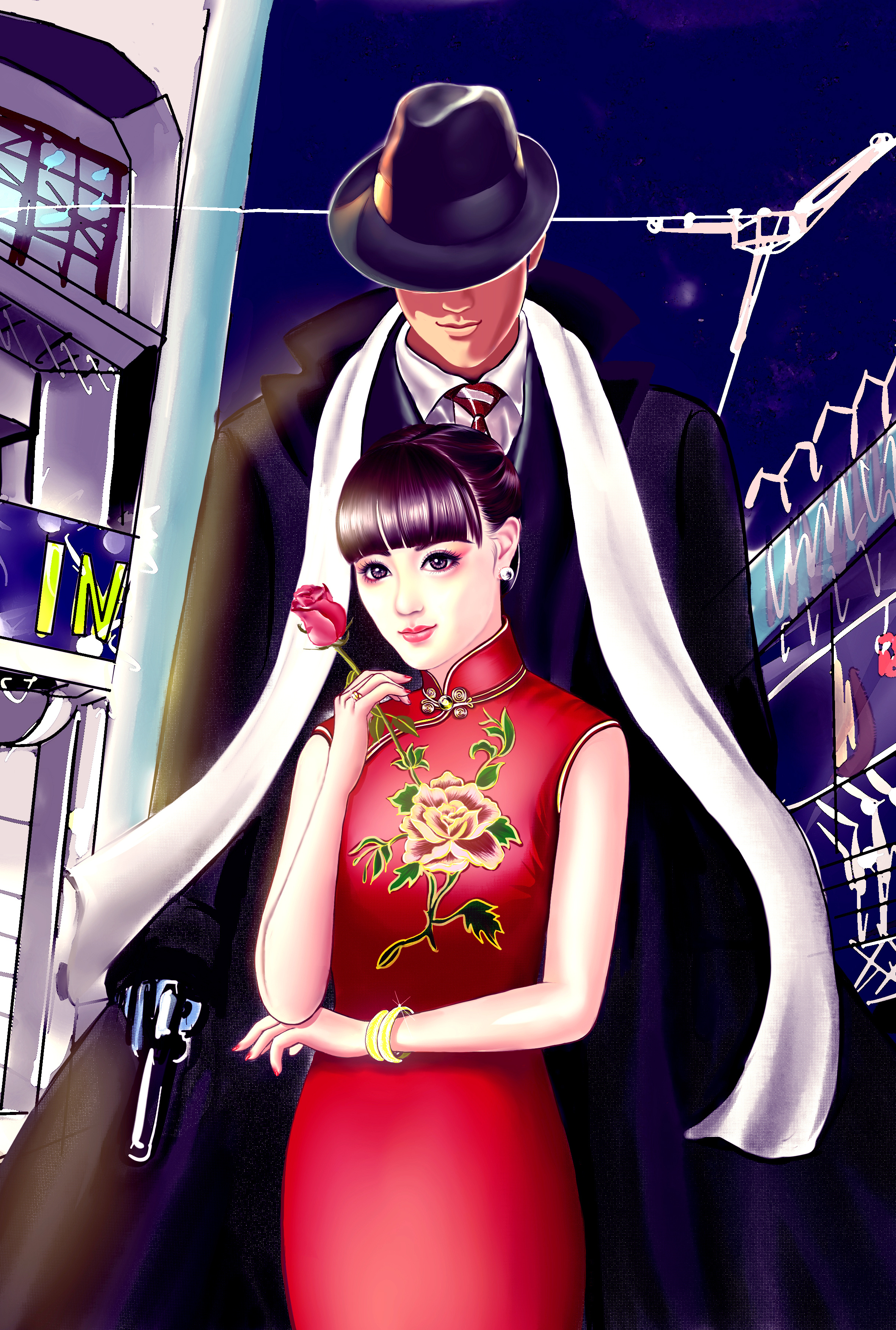 上海滩|插画|商业插画|josephine1015 - 原创作品 - 站酷 (zcool)