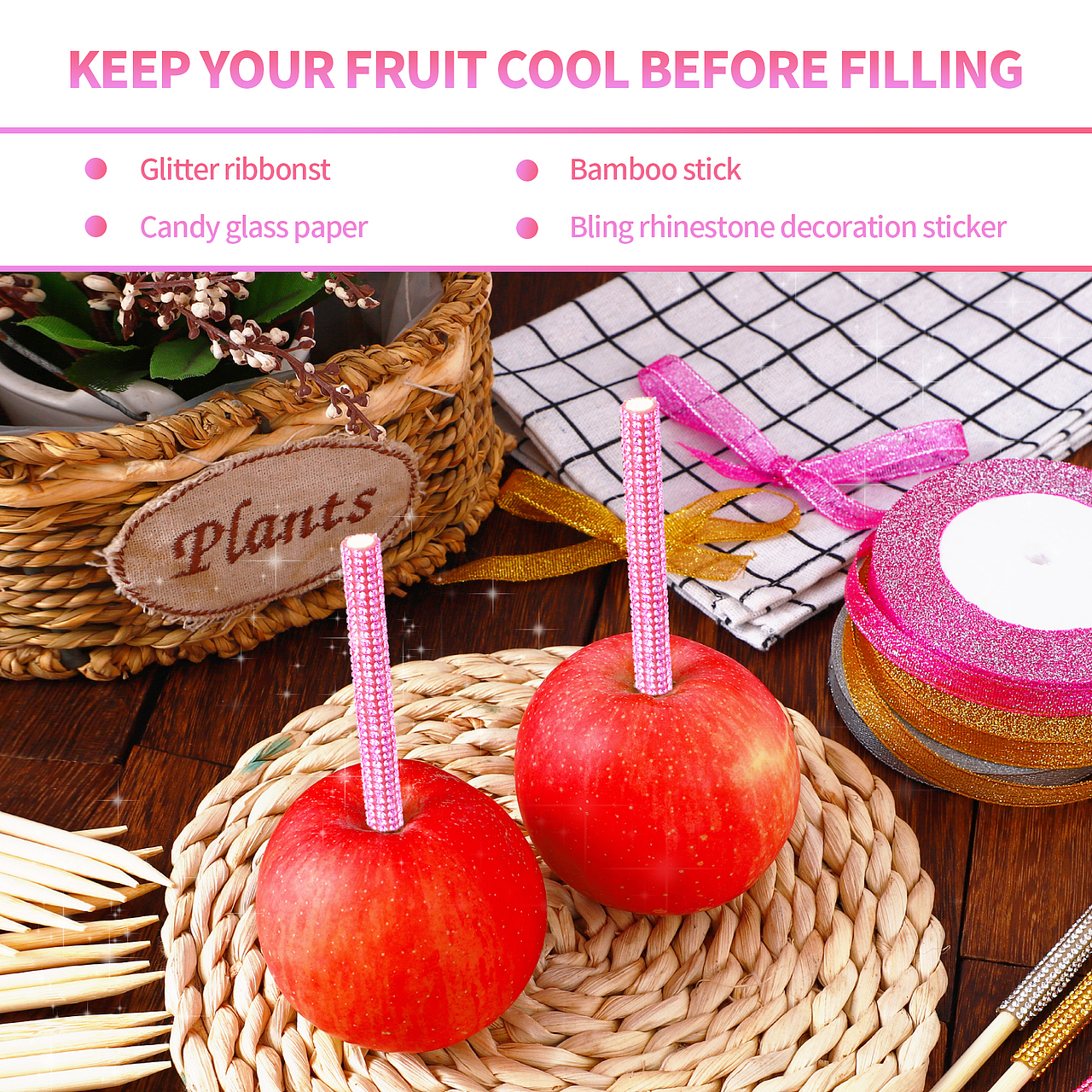 亚马逊圣诞苹果套组主图设计