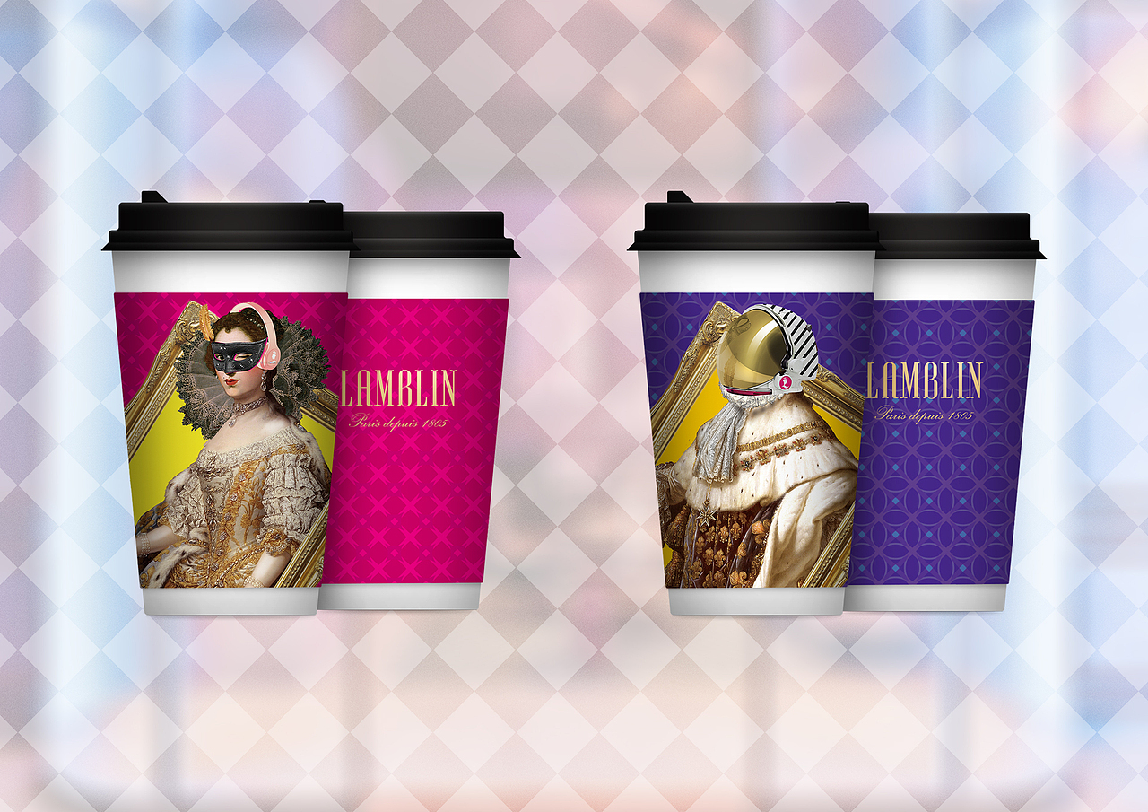 Cafe Lamblin BFC外滩金融中心店视觉设计