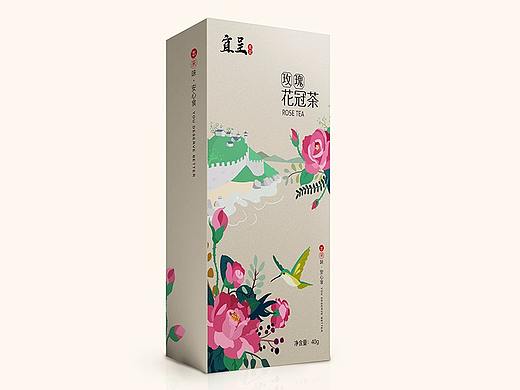 玫瑰花茶包装