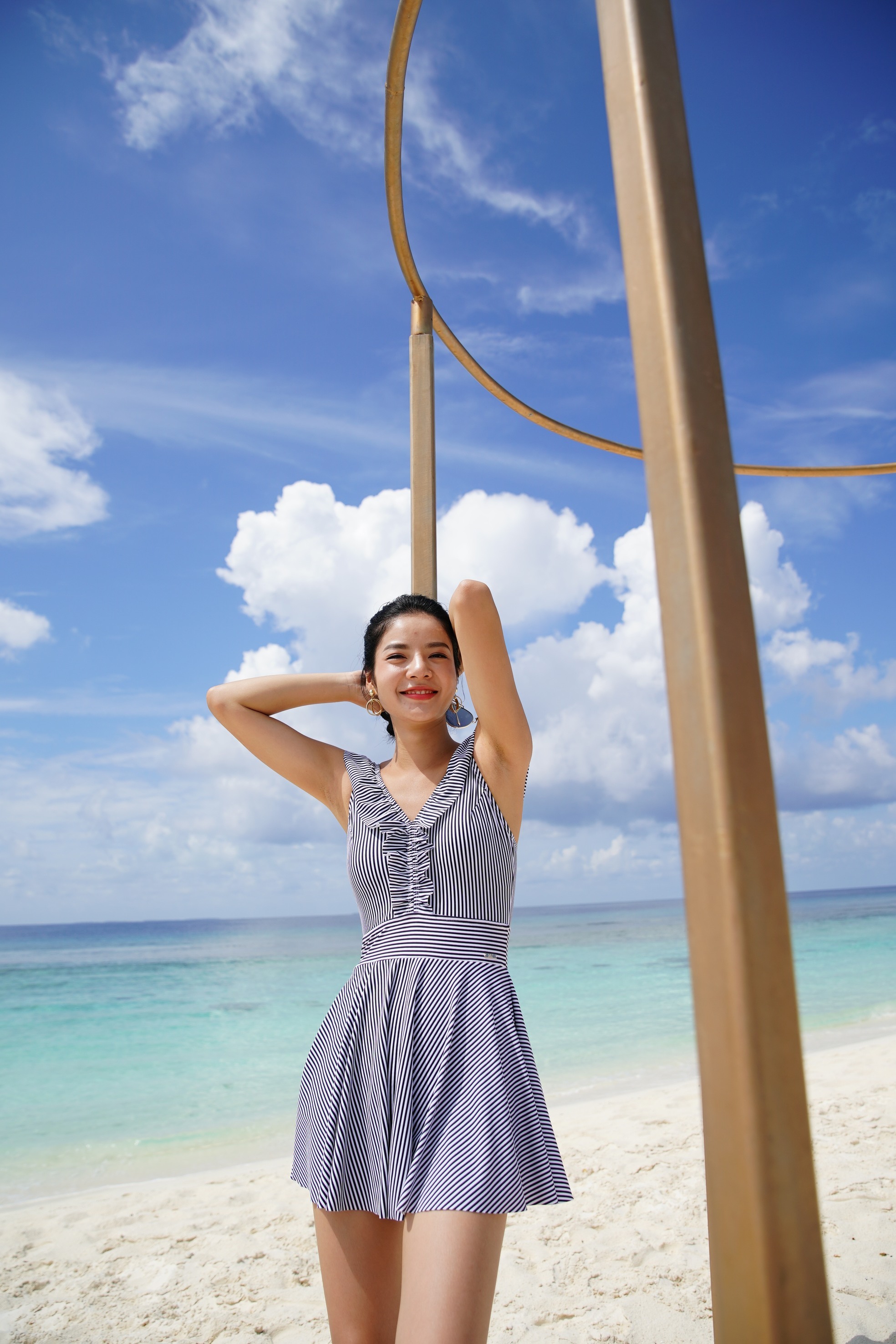 马尔代夫361°泳装拍摄|摄影|人像摄影|猫璇玑 - 原创作品 - 站酷