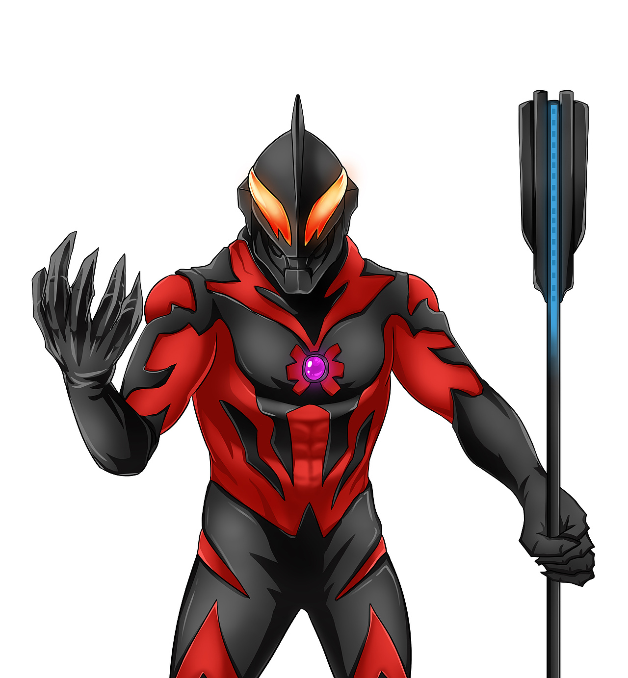 帮朋友画的奥特曼……（图ZMzE2NTk5Mzg4） - 其他动漫 - 站酷设计师插画师DZ光原创素材 - 站酷ZCOOL