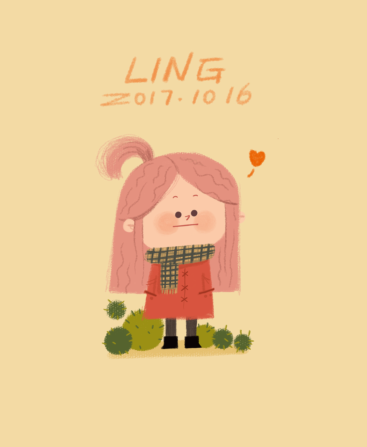 2017年终总结(图ZMTAwMjEwOTYw) - 儿童插画 - 站酷设计师谢玲玲原创素材 - 站酷ZCOOL