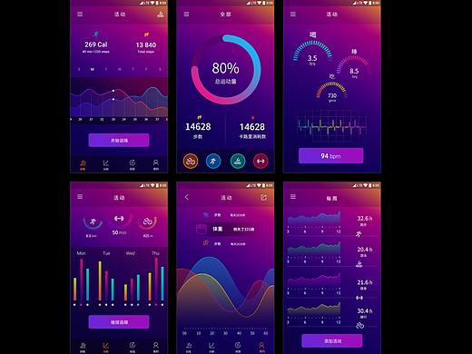 运动app 部分