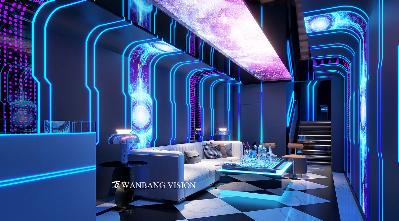 ktv,包厢|空间|商业空间设计|万邦高端设计 - 原创作品 - 站酷 (zcool