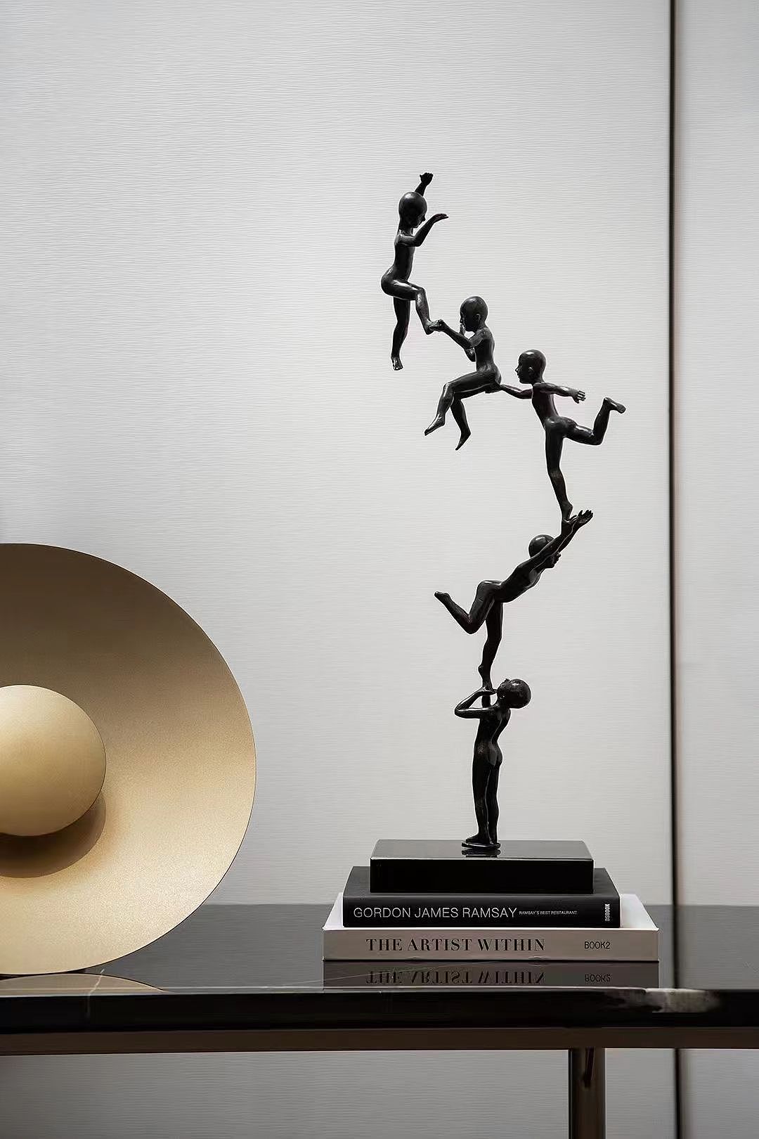 300平米大平层轻奢风格装修设计案例|龙发装饰大罗