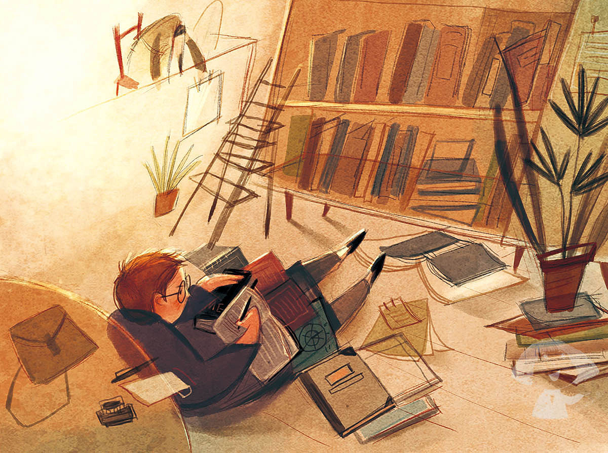 邹韬奋文学故事插图