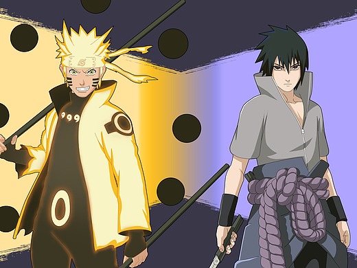 个人绘画作品-童年回忆篇【火影忍者】(2021)