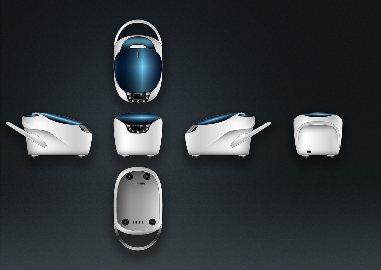 流线型电饭煲|工业/产品|人机交互|半圈心_原创作品-站酷zcool