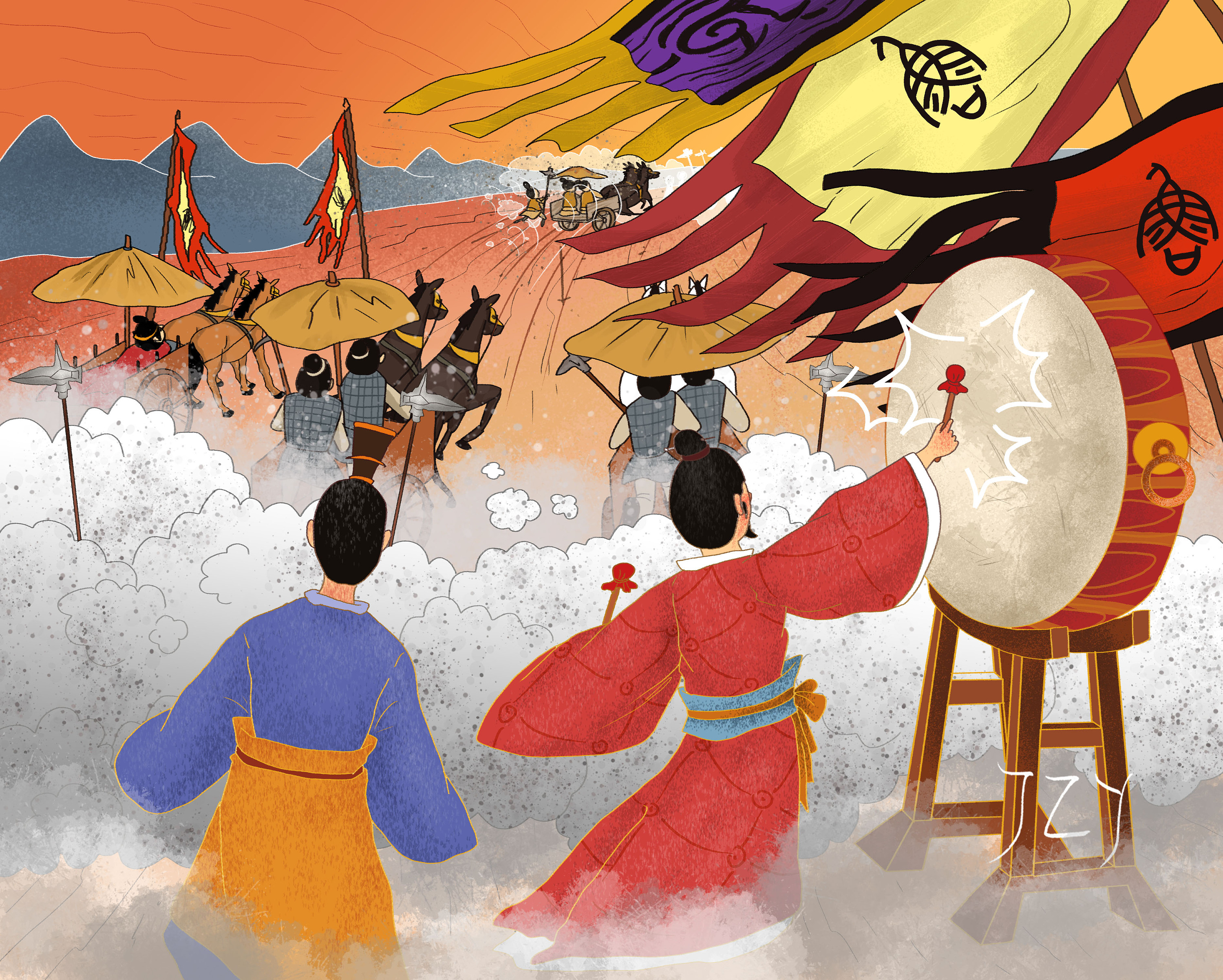 凯叔365夜(故事插图) |插画|商业插画|jzy09 - 原创作品 - 站酷