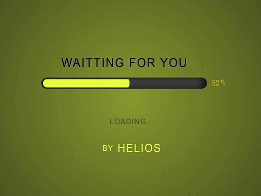 一波加载等待动效