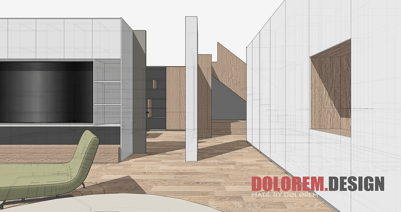 壹间/UNIQUE（图ZMjc4NTQzMDY0） - 家装设计 - 站酷设计师王玮_Dolorem原创素材 - 站酷ZCOOL