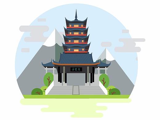 扁平化建筑~佛山小建筑ヾ(◍°∇°◍)ﾉﾞ