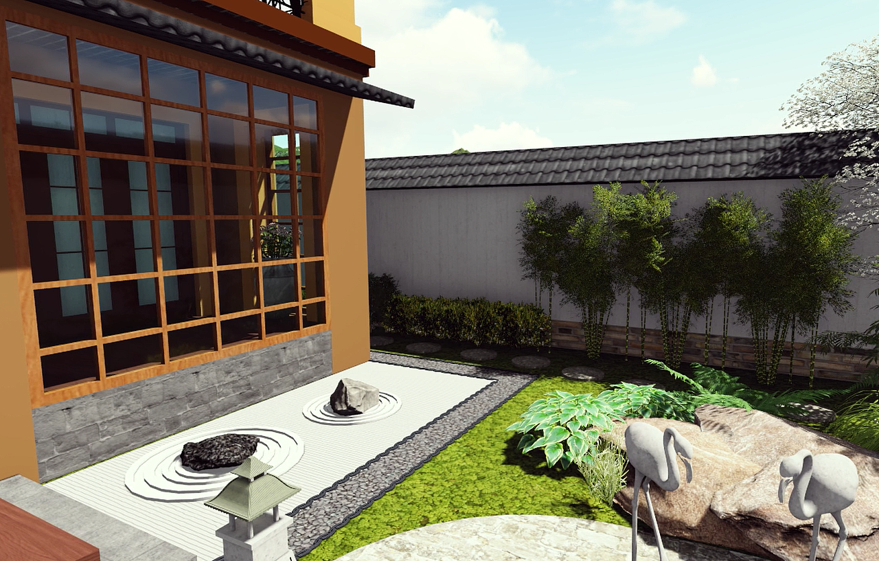 上一份的日式景观（改（图ZNDMxMTI2ODg=） - 景观设计 - 站酷设计师画941原创素材 - 站酷ZCOOL