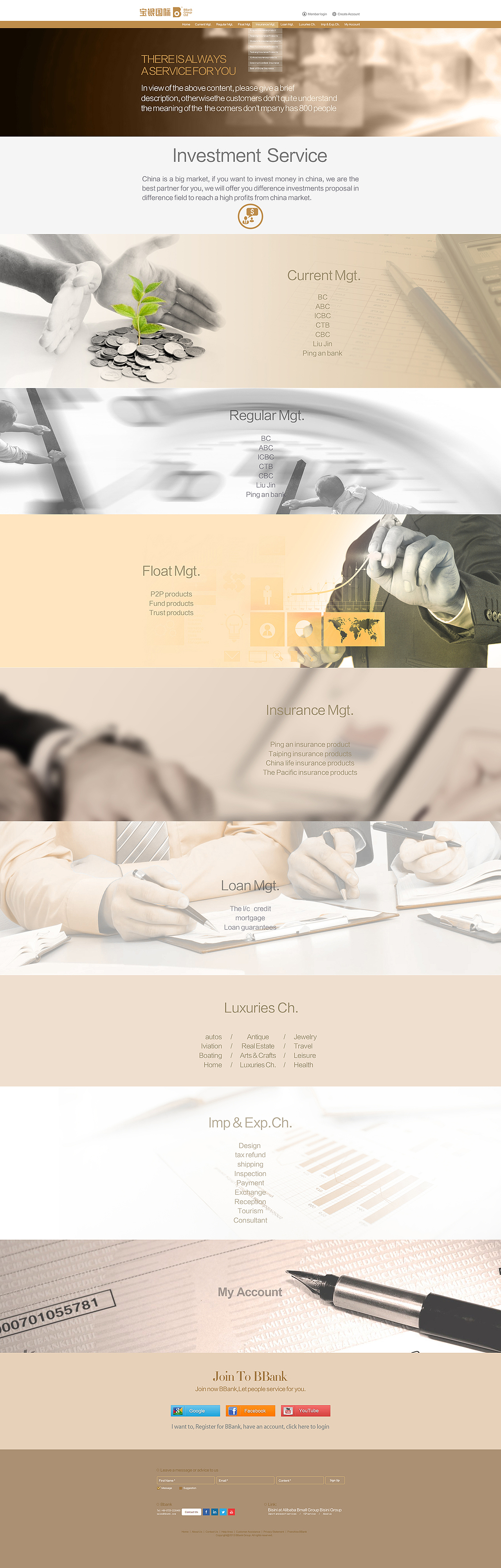 金融网站设计（图ZNTUwMDIyMzY=） - 门户网站 - 站酷设计师姚小平原创素材 - 站酷ZCOOL