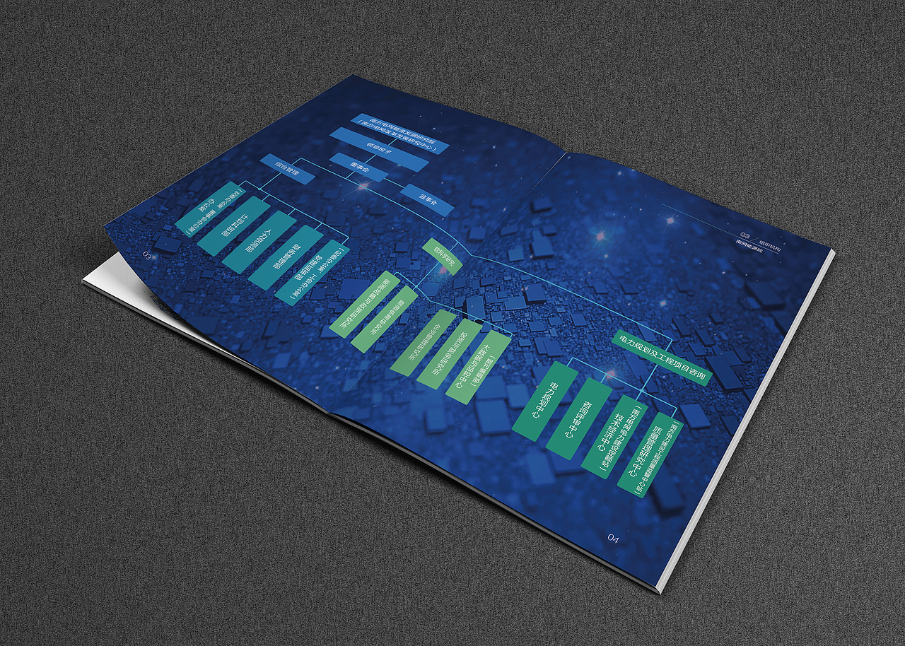 画册设计-版式设计-南网能源院画册