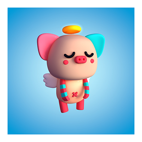 C4D小插画_随手练（图ZMjExNzk1OTUy） - 其他 - 站酷设计师何铄原创素材 - 站酷ZCOOL