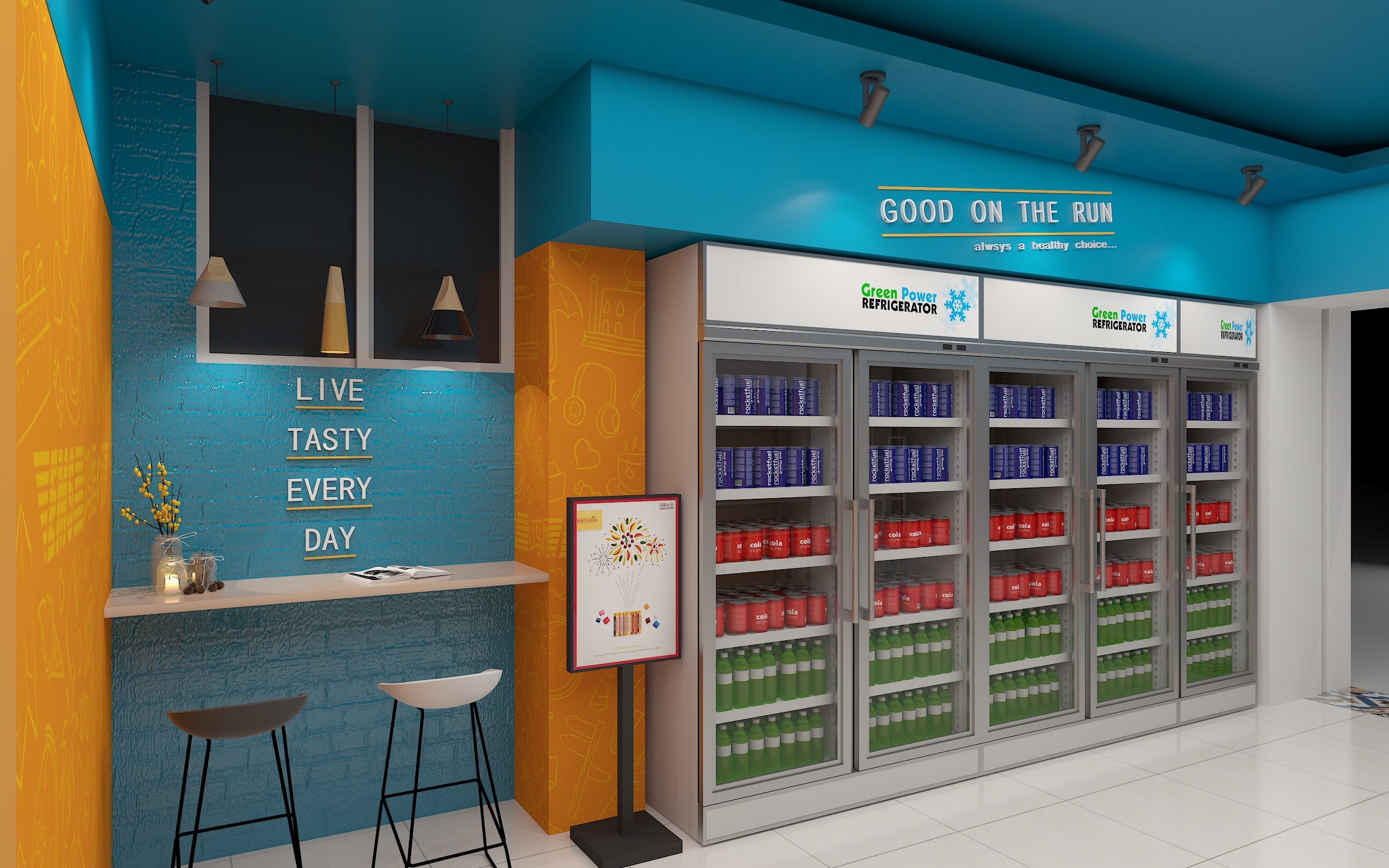 便利店设概念计|空间|室内设计|cyndee黄 - 原创作品 - 站酷 (zcool)