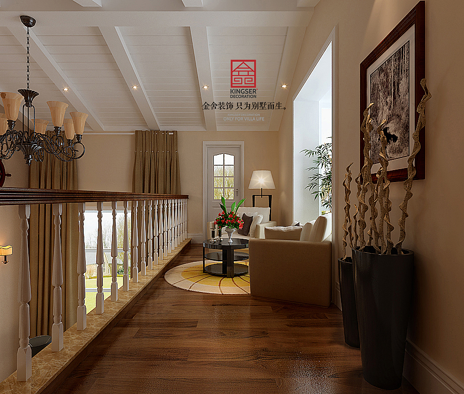 【纳帕溪谷别墅装修】-别墅300平米-北欧