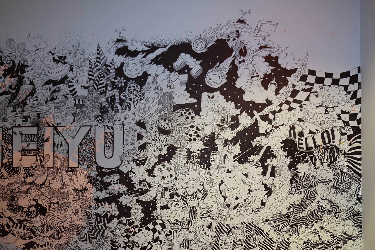 墙面插画 | 幻想王国