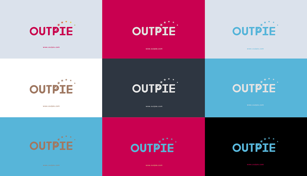 Outpie·奥派旅行 品牌视觉形象设计（图ZODU5MTg0Njg=） - 品牌 - 站酷设计师周员外的表舅原创素材 - 站酷ZCOOL