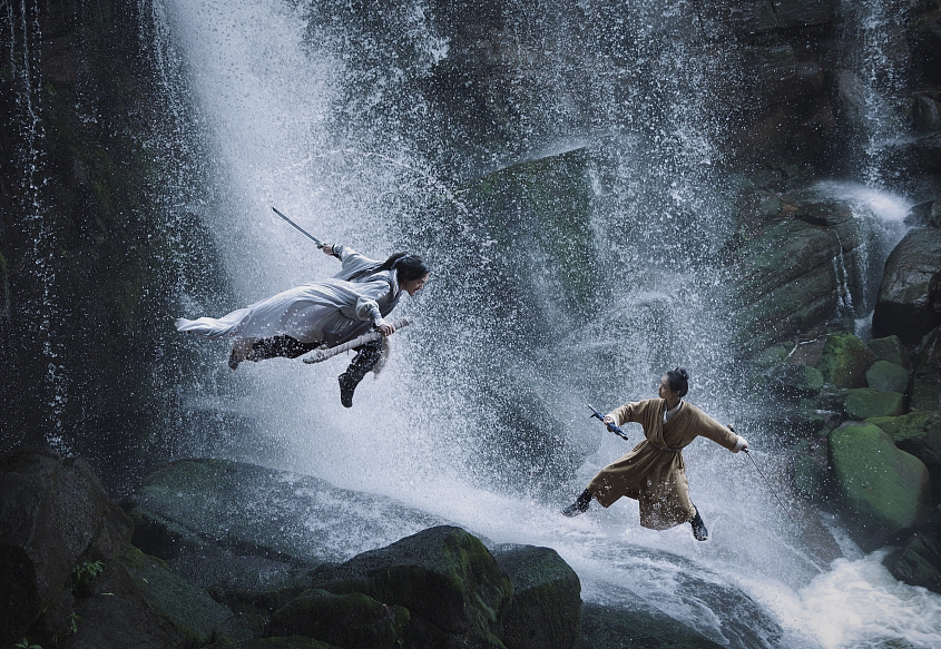 飞流直下（图ZMzM3MjA3MTgw） - 人像摄影 - 站酷设计师菜菜大人灬原创素材 - 站酷ZCOOL