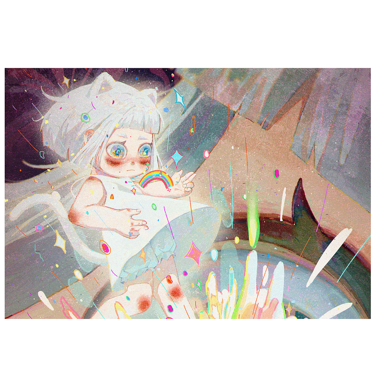 希望（图ZMzM4MDc4MDk2） - 商业插画 - 站酷设计师鱼支原创素材 - 站酷ZCOOL