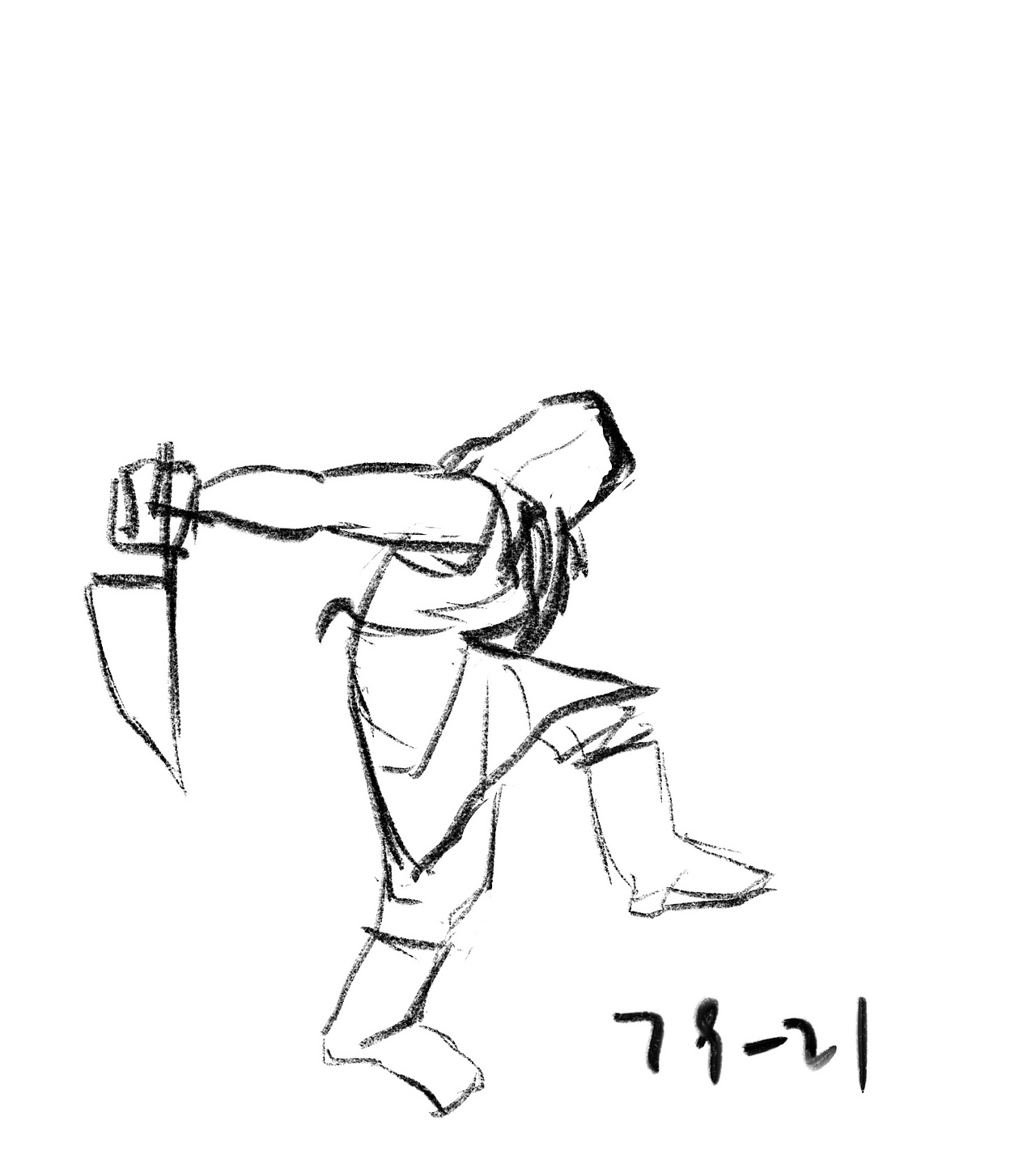 #速写60天挑战赛# DAY33@速写班长 