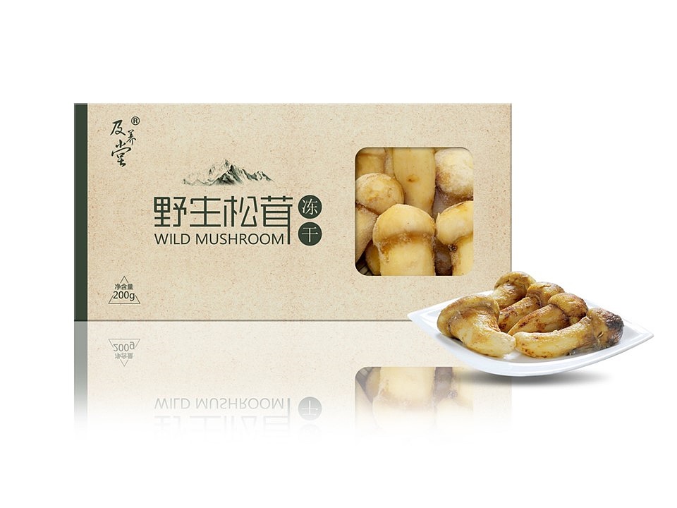 及养堂松茸包装设计