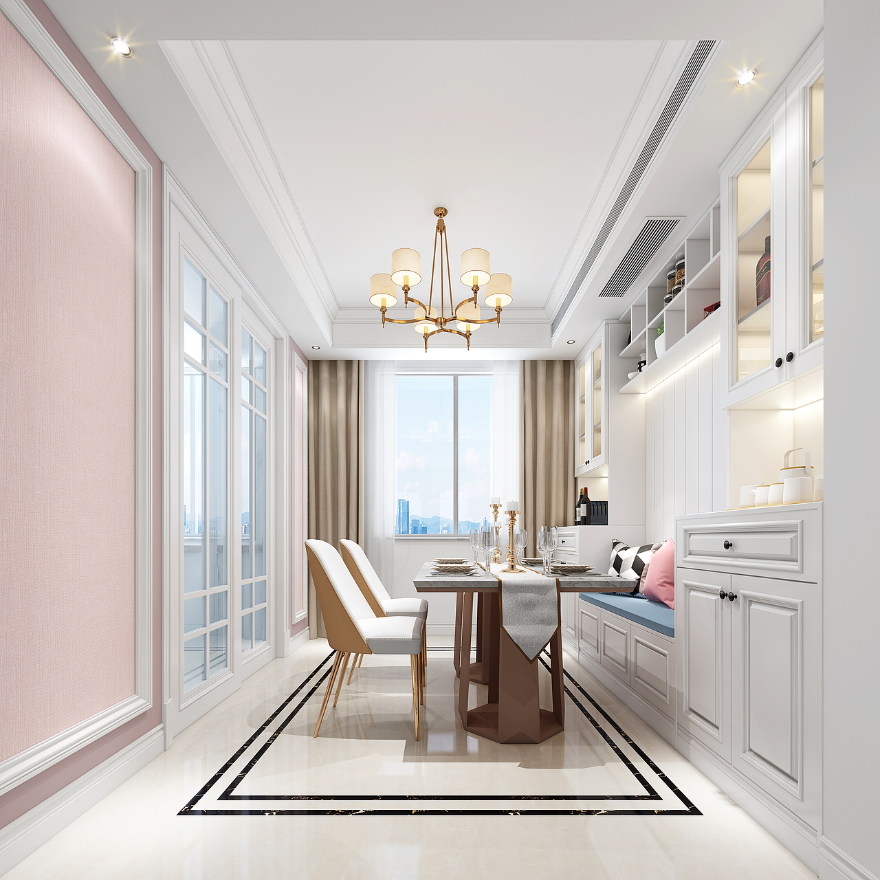 近期几套家装空间（图ZMTQ2NzI3NjA0） - 家装设计 - 站酷设计师韩灬舍原创素材 - 站酷ZCOOL