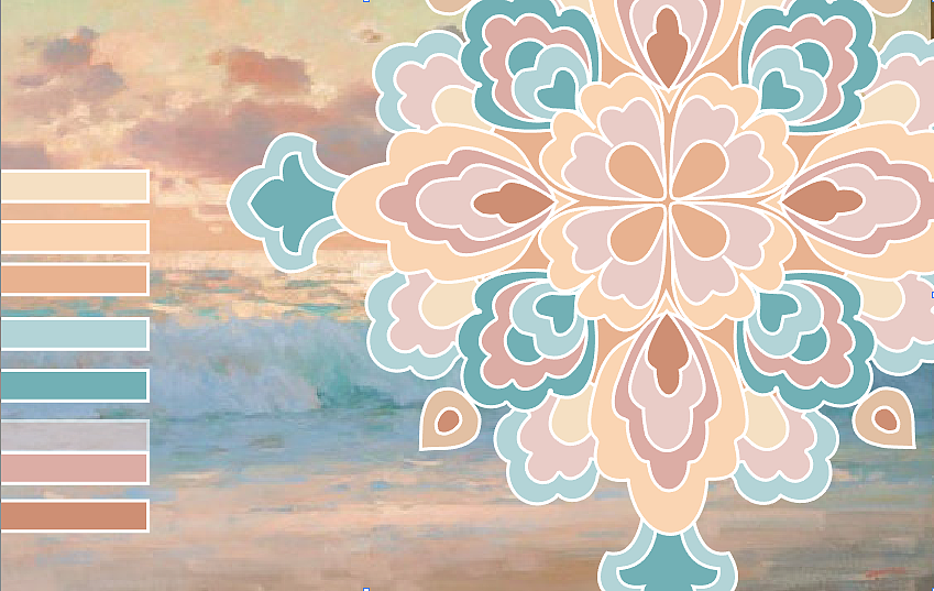 敦煌宝相花文创创意设计