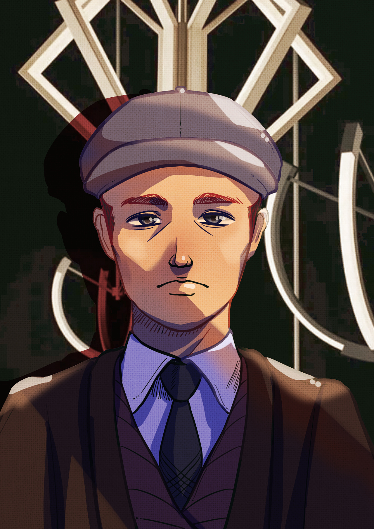 剧本杀人物设定|插画|商业插画|陈佳康 - 原创作品 - 站酷 (zcool)