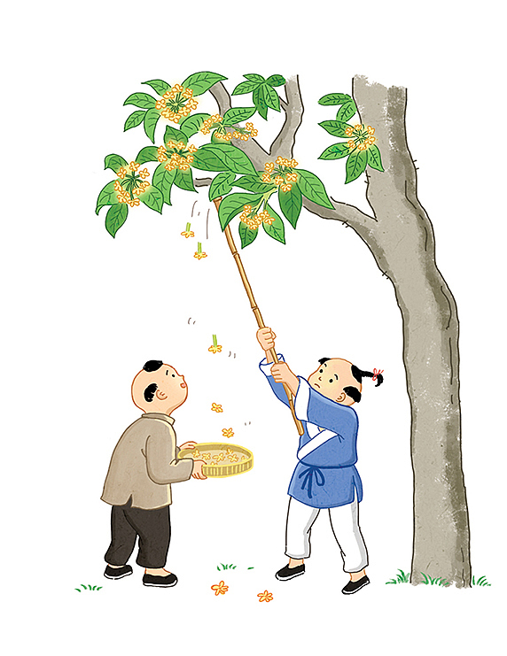 古代小孩嬉戏图