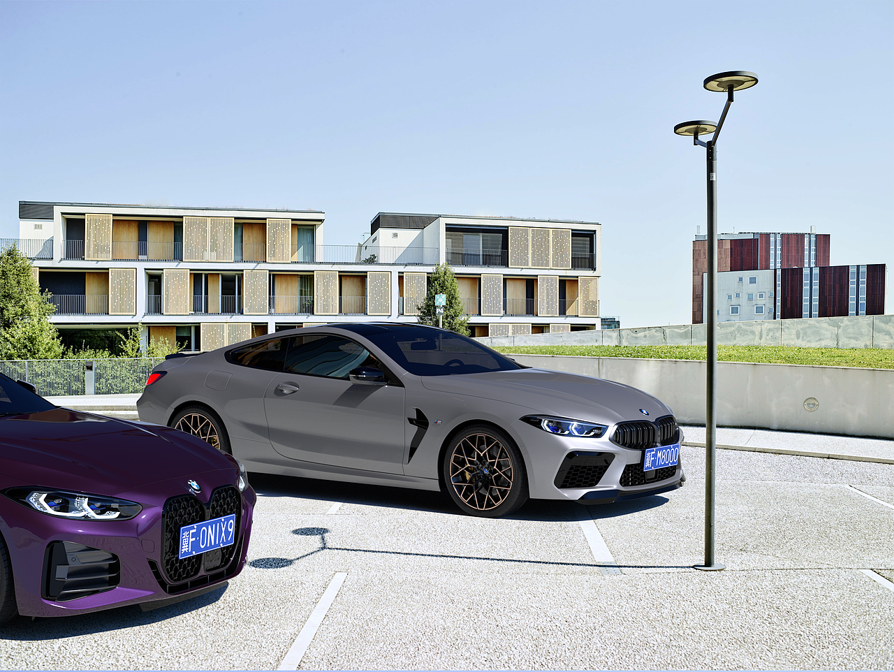 BMW G22和他的朋友们（图ZMjg0MzQ1OTI4） - 机械/交通 - 站酷设计师今天作业有点多原创素材 - 站酷ZCOOL