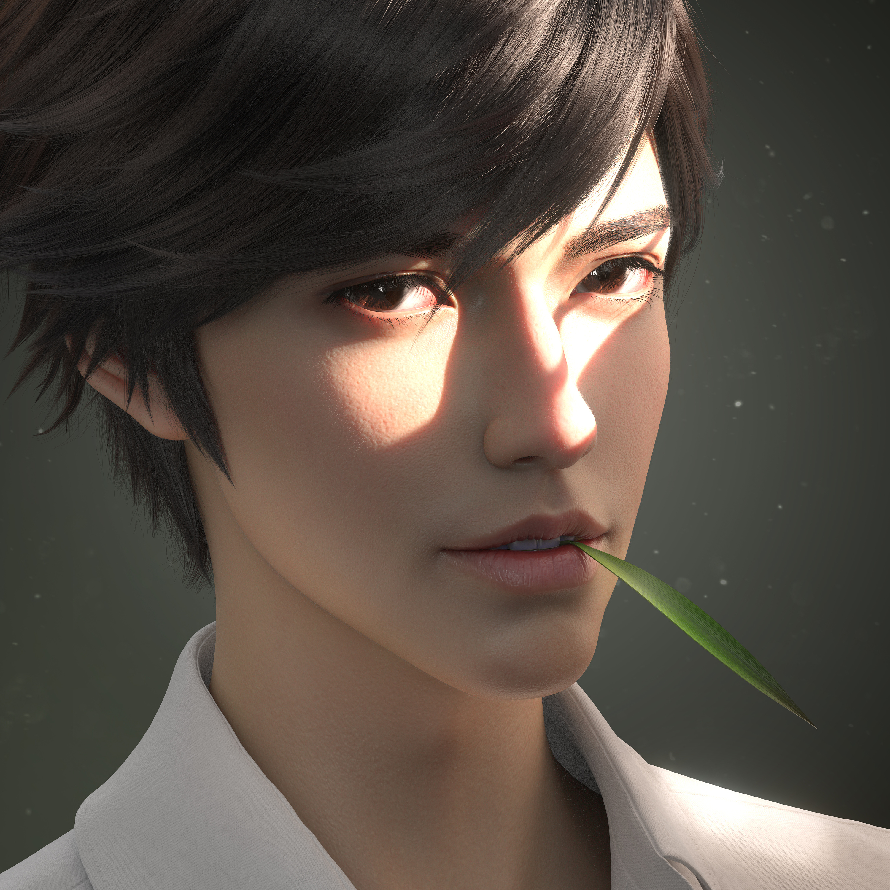 用3d做一个美型现代王者荣耀的李白,附带过程教学视频