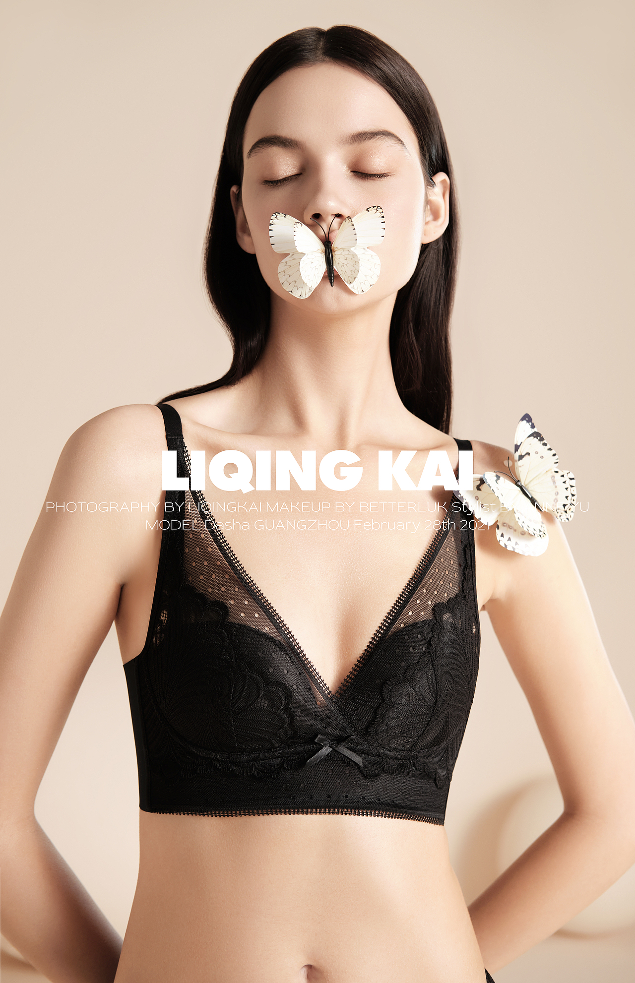 内衣拍摄(一个长得很像Lisa的模特)（图ZMjczMTI1Nzg4） - 时尚/艺术摄影 - 站酷设计师摄影师李清凯原创素材 - 站酷ZCOOL