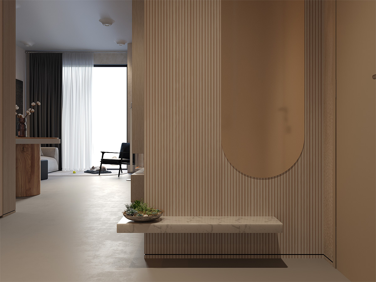 疯狂人生作品-现代公寓案例