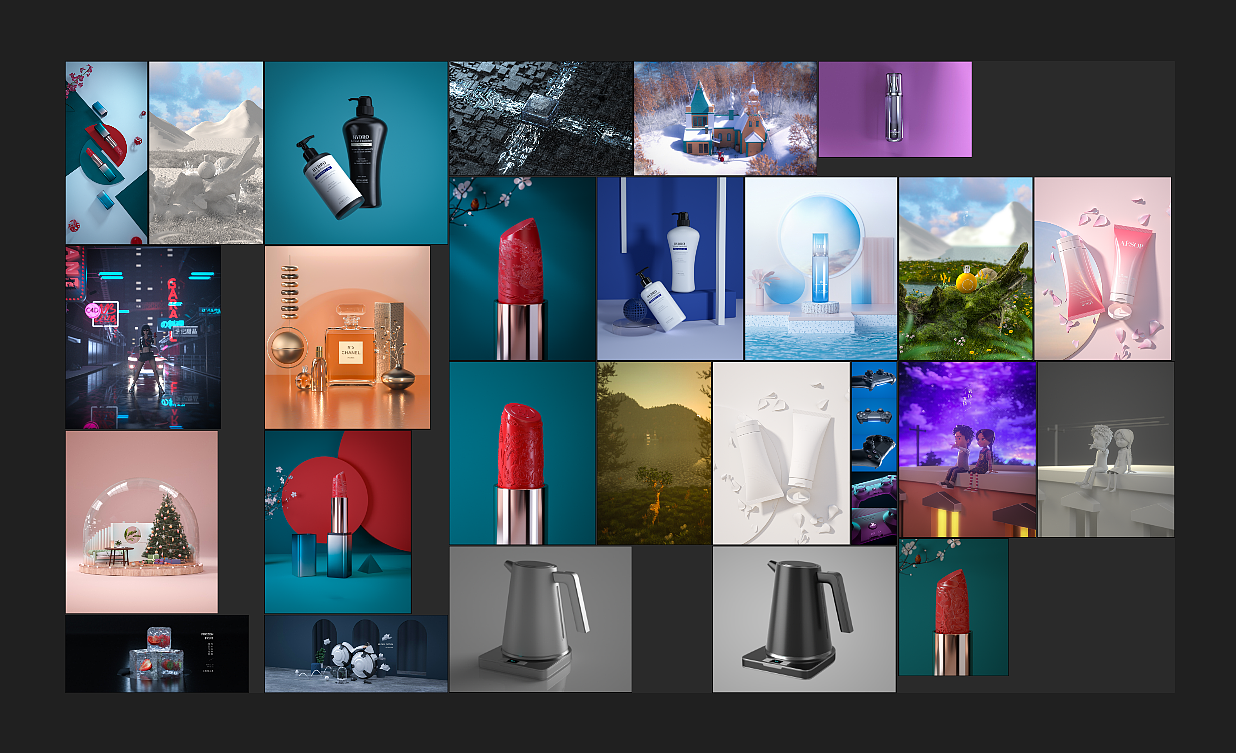 2020渲染作品总结（图ZMjM3MDU0NDUy） - 场景 - 站酷设计师可可的叭叭原创素材 - 站酷ZCOOL