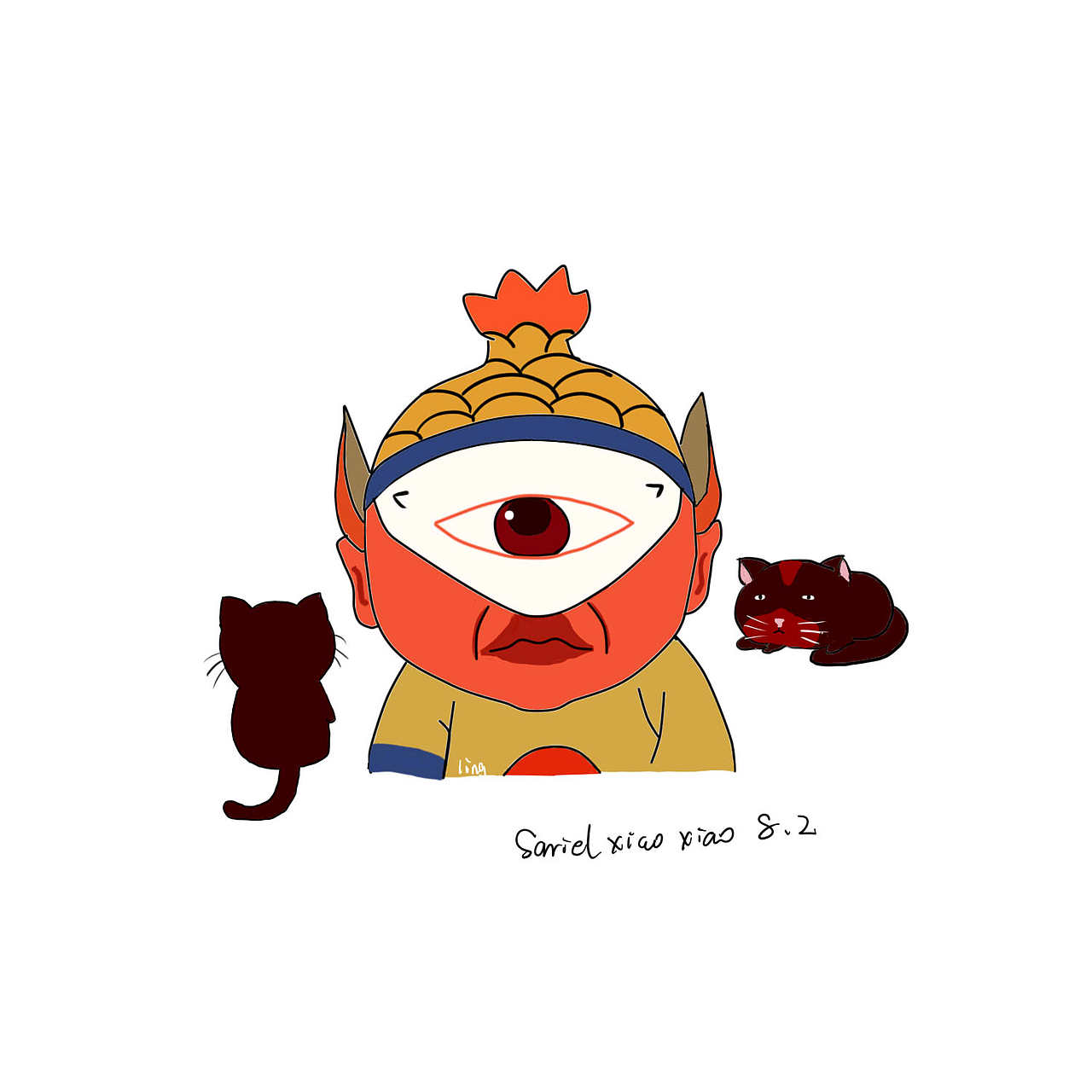 原创绘画·大鱼海棠——同人 · 灵婆