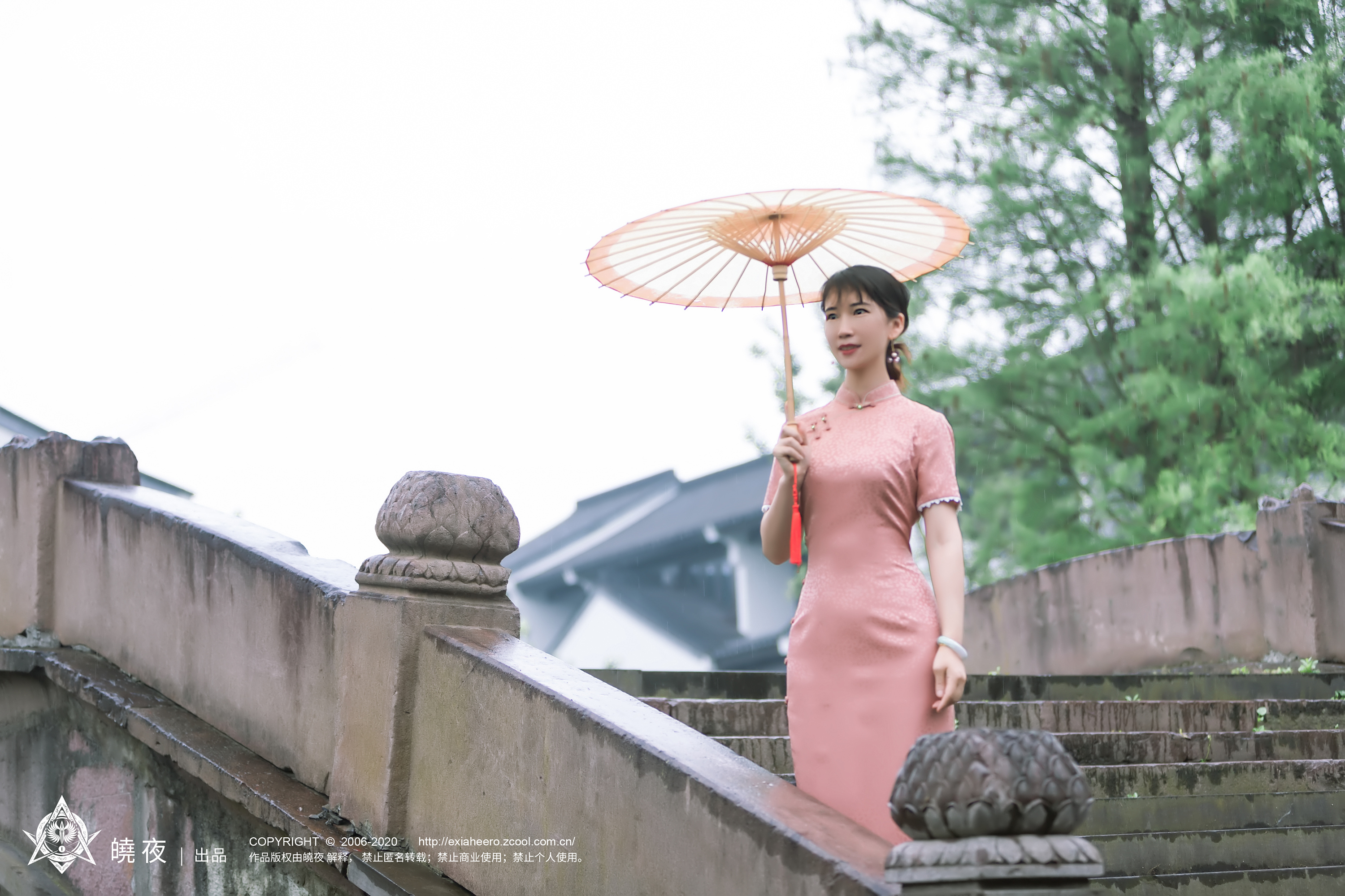 烟雨下江南#旗袍