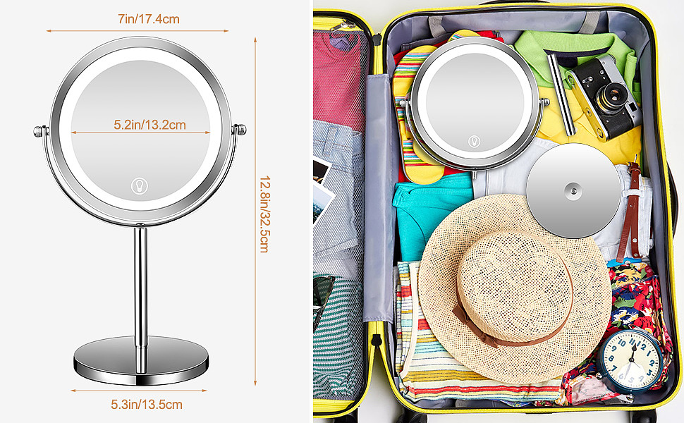 亚马逊化妆镜10X放大镜产品摄影修图